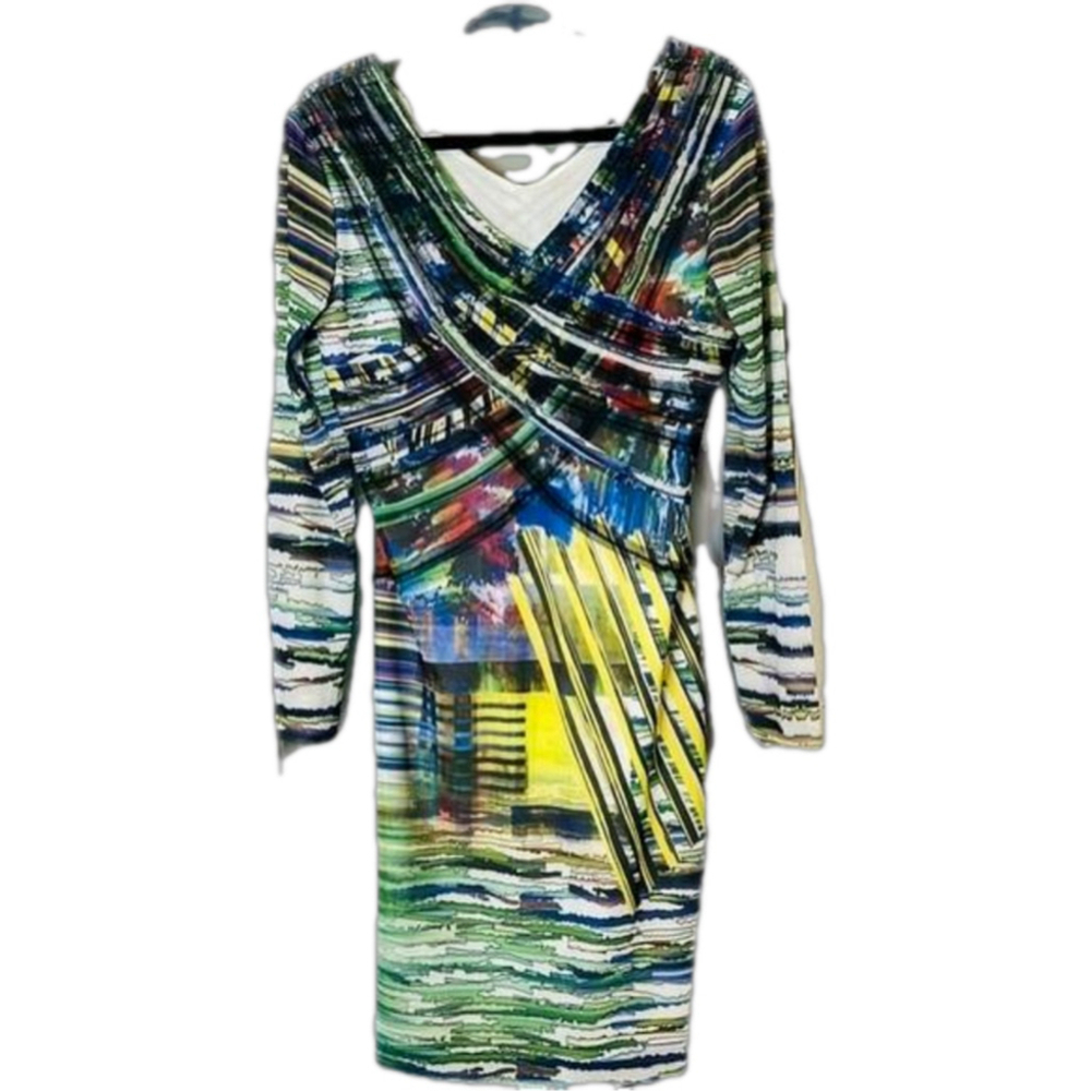 Abstract color Size 12 Dress